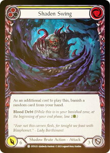 【レインボー・FOIL】フレッシュ&ブラッド DTD 125 Shaden Swing (C コモン) Dusk till Dawn