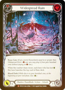 【レインボー・FOIL】フレッシュ&ブラッド DTD 139 Widespread Ruin (M マジェスティック) Dusk till Dawn