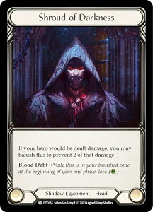 【コールド・FOIL】フレッシュ&ブラッド DTD 165 Shroud of Darkness (C コモン) Dusk till Dawn