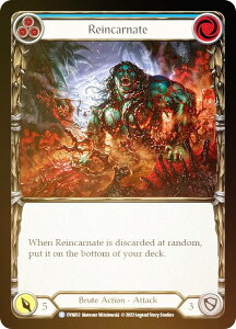 �y���C���{�[�EFOIL�z�t���b�V�����u���b�h DYN 012 Reincarnate (R ���A) Dynasty Flesh and Blood