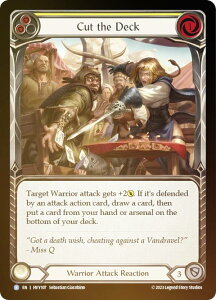 �y���C���{�[�EFOIL�z�t���b�V�����u���b�h HVY 107 Cut the Deck (R ���A) Heavy Hitters Flesh and Blood