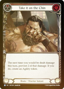 yC{[EFOILztbVubh HVY 160 Take it on the Chin (R A) Heavy Hitters Flesh and Blood