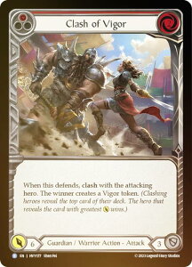 �y���C���{�[�EFOIL�z�t���b�V�����u���b�h HVY 177 Clash of Vigor (R ���A) Heavy Hitters Flesh and Blood