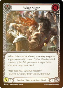 �y���C���{�[�EFOIL�z�t���b�V�����u���b�h HVY 189 Wage Vigor (C �R����) Heavy Hitters Flesh and Blood