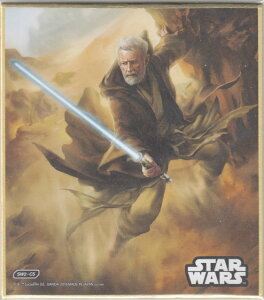 【SW2-C5 キャラクターアート (ベン・ケノービ) 】 スター・ウォーズ Star Wars 色紙ART PART2