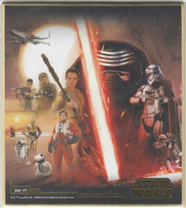 【SW2-P7 ポスターアート (フォースの覚醒 1) 】 スター・ウォーズ Star Wars 色紙ART PART2