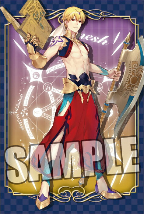 キャスター ギルガメッシュ Fate Grand Order トレーディングミニクリアファイル ポストカード付き Part 2 的詳細資料 日本商品代購 From Japan