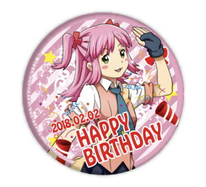 �y�`�J�z �ʃo�b�W ���O�E�z���C�Y�� 1�� 2�� BIRTHDAY 01