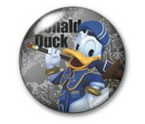 楽天市場】ピンバッジ ディズニー ドナルドの通販 ドナルドダック I Conquered The World ピンバッジ