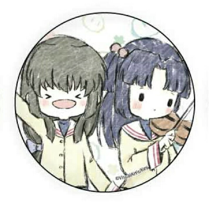 楽天市場】【伊吹風子＆一ノ瀬ことみ】 缶バッジ CLANNAD 01 グラフ 