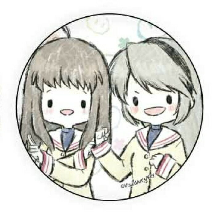 楽天市場】【坂上智代＆宮沢有紀寧】 缶バッジ CLANNAD 01 グラフ 