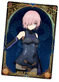 【No.03 マシュ・キリエライト (キャラクターカード) 】 Fate/Grand Order -絶対魔獣戦線バビロニア- ウエハース 2