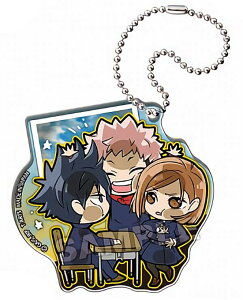 【虎杖&伏黒&釘崎】 ぴた!でふぉめ 呪術廻戦 エンディング アクリルキーホルダー