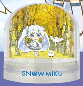 【3】 雪ミクと北海道の風景スノードーム