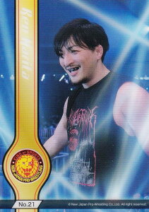【No.21 成田蓮】 ブシロードトレーディングカード コレクションクリア 新日本プロレス
