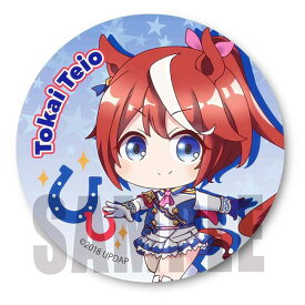 【トウカイテイオー】 ウマ娘 プリティーダービー トレーディング缶バッチ てくトコ