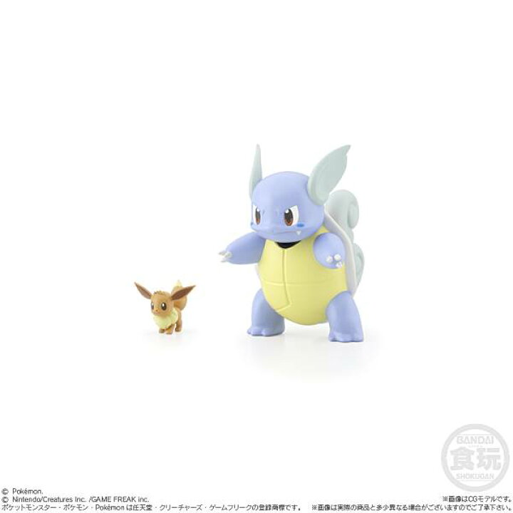 楽天市場 3 イーブイ カメール ポケモンスケールワールド カントー地方 Realize トレカ ホビー楽天市場店