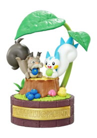 【4.ホシガリス＆パチリス】 ポケモン ポケットモンスター 森の小さなおはなしシリーズ Peaceful Moments!