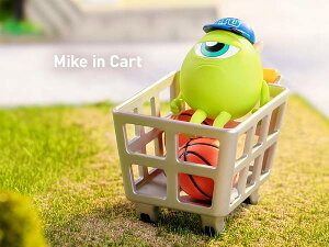 �yMike in Cart�z 010_POPMART Disney/Pixar Monsters University Oozma Kappa Fraternity �V���[�Y