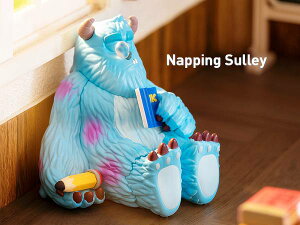 【Napping Sulley】 010_POPMART Disney/Pixar Monsters University Oozma Kappa Fraternity シリーズ