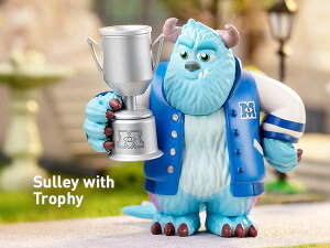 �ySulley with Trophy�z 010_POPMART Disney/Pixar Monsters University Oozma Kappa Fraternity �V���[�Y