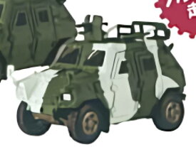 【軽装甲機動車(冬期迷彩)】 ワールドタンクデフォルメ3 冬季迷彩仕様 陸上自衛隊編