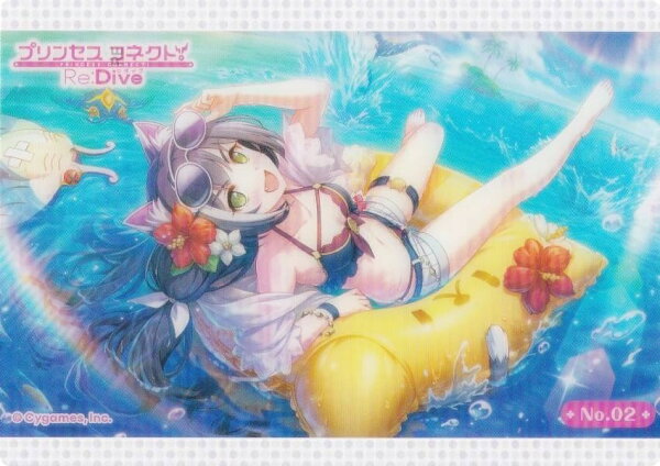 【No.02 キャル】 ブシロード トレーディングカード コレクションクリア プリンセスコネクト!Re:Dive