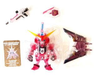 �y7.��JUSTICE GUNDAM Translucent Color Ver. (Secret1) �z QMSV mini STRIKE FREEDOM GUNDAM & INFINITE JUSTICE GUNDAM