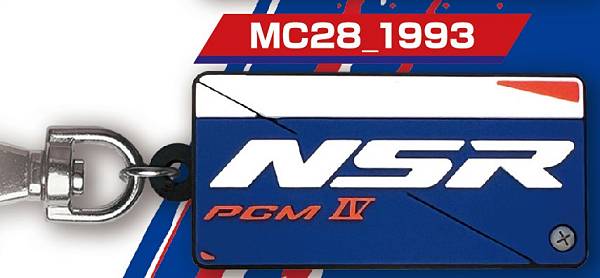 【MC28_1993】ホンダ Honda NSR250R ラバーキーホルダーコレクション REALiZE トレカ＆ホビー
