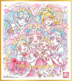【[ゴールド箔押し] No.06 HUGっと！プリキュア】プリキュア 色紙ART-20周年special-3
