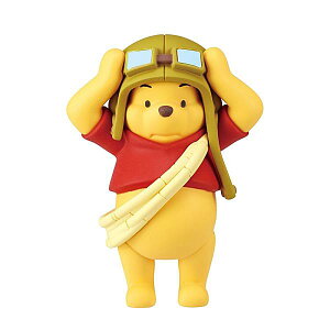 【プー(パイロットハット)】くまのプーさん コスチュームフィギュアコレクション2