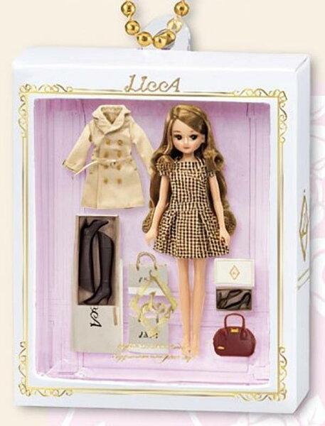 【カプチーノワンピーススタイル】LiccA Stylish Doll Collections ミニチュアパッケージコレクション