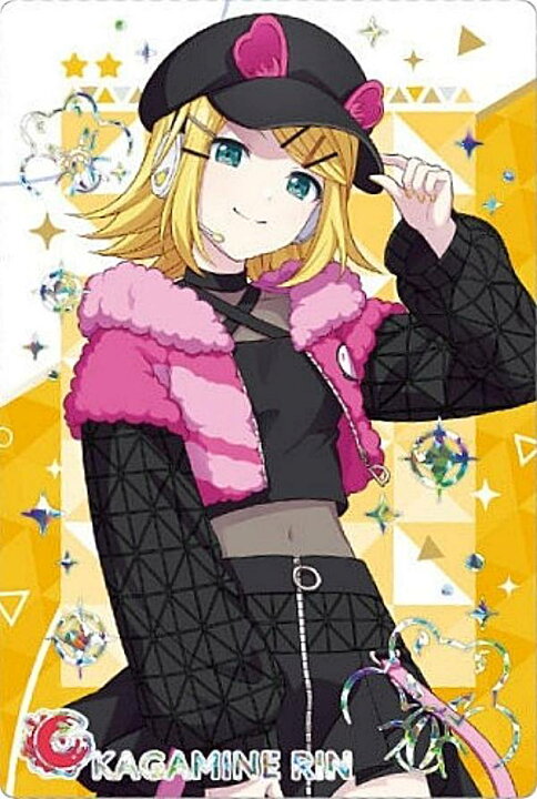 楽天市場】【[ホログラム箔押し] 23.鏡音リン (レアカード 