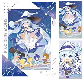 【J賞 雪ミク2014 (クリアファイル 1枚&ステッカー 2枚セット) 】一番くじ 雪ミク -SNOW MIKU Second Season-