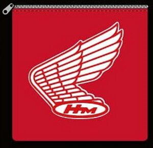 【1968 Honda Wingマーク】ホンダ ロゴ&プロダクトマーク ポーチコレクション