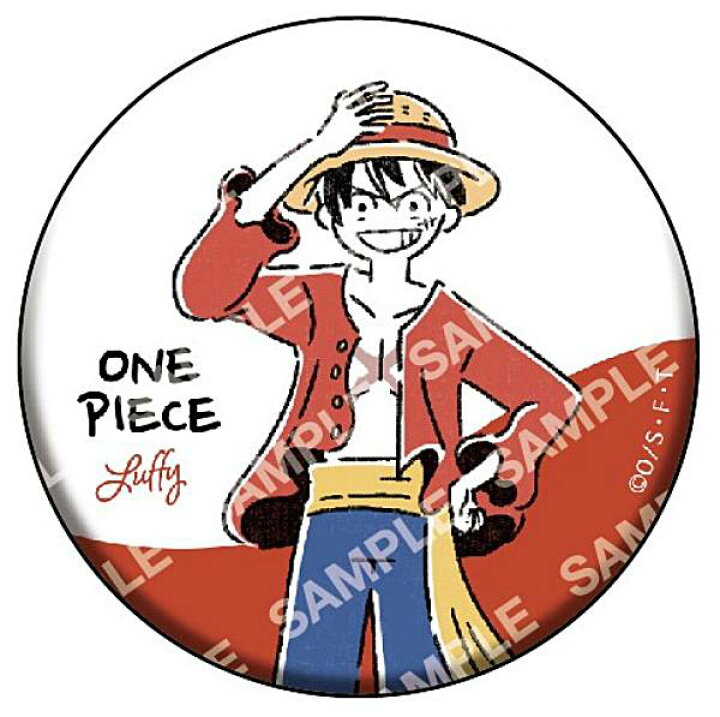 楽天市場】【ルフィ(フルカラー)】ワンピース ONE PIECE 缶バッジ 