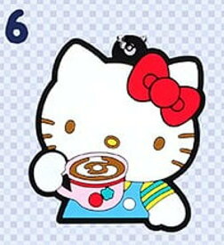 【6】ハローキティ 50th Anniversary ラバーキーホルダーコレクション1