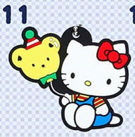 【11】ハローキティ 50th Anniversary ラバーキーホルダーコレクション1