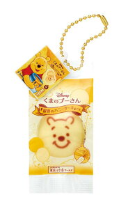 【ほほえみプーさん(パッケージプレート】くまのプーさん/「銀座のハニーケーキ」です。スクイーズマスコット