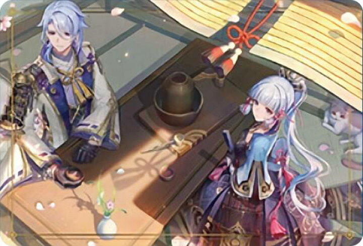 楽天市場】【29.神里綾人＆神里綾華】原神 メタルカードコレクション2 