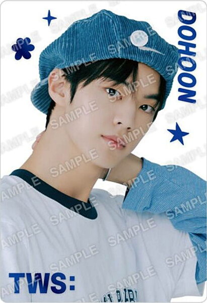 【[箔押し仕様] No.16 DOHOON (Rare SOLO)(レアシール) 】TWS From PLEDIS ENTERTAINMENT ツインウエハース