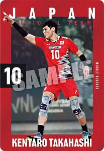【2-08 高橋健太郎 (ノーマルカード) 】JAPAN NATIONAL VOLLEYBALL TEAM ツインウエハース 2025