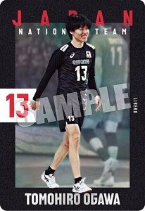 【2-11 小川智大 (ノーマルカード) 】JAPAN NATIONAL VOLLEYBALL TEAM ツインウエハース 2025