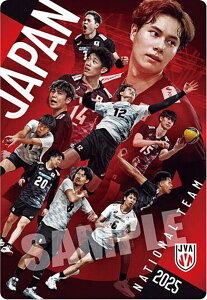 【2-34 集合 (スペシャルカード) 】JAPAN NATIONAL VOLLEYBALL TEAM ツインウエハース 2025