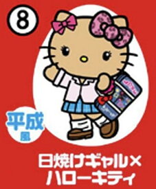 【8.日焼けギャル×ハローキティ】チョコエッグ ハローキティコラボレーション