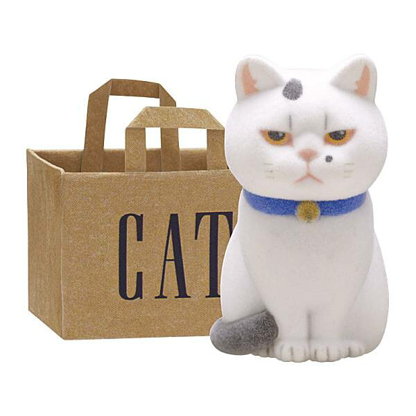 【ブチ】紙袋に入った猫 フロッキー2