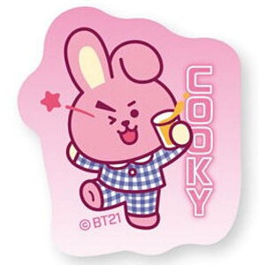 �y14.COOKY/Pajama Party�zBT21 �_�C�J�b�g�X�e�b�J�[�t���X�i�b�N ���X�e�b�J�[�̂�