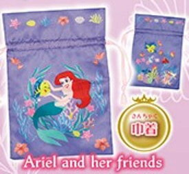 【Ariel and her friends／巾着】リトル・マーメイド アソートメントコレクション