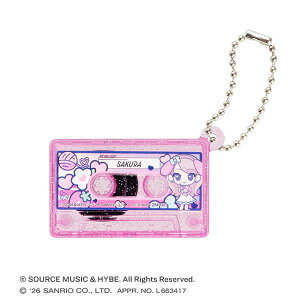 �ySAKURA(A)�zLE SSERAFIM × MY MELODY & KUROMI �J�Z�b�g�e�[�v�`���[��