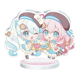 【C賞：雪ミク2026＆巡音ルカ (アクリルスタンド) 】初音ミク 雪ミクあそーと〜SNOW MIKU 2026〜
